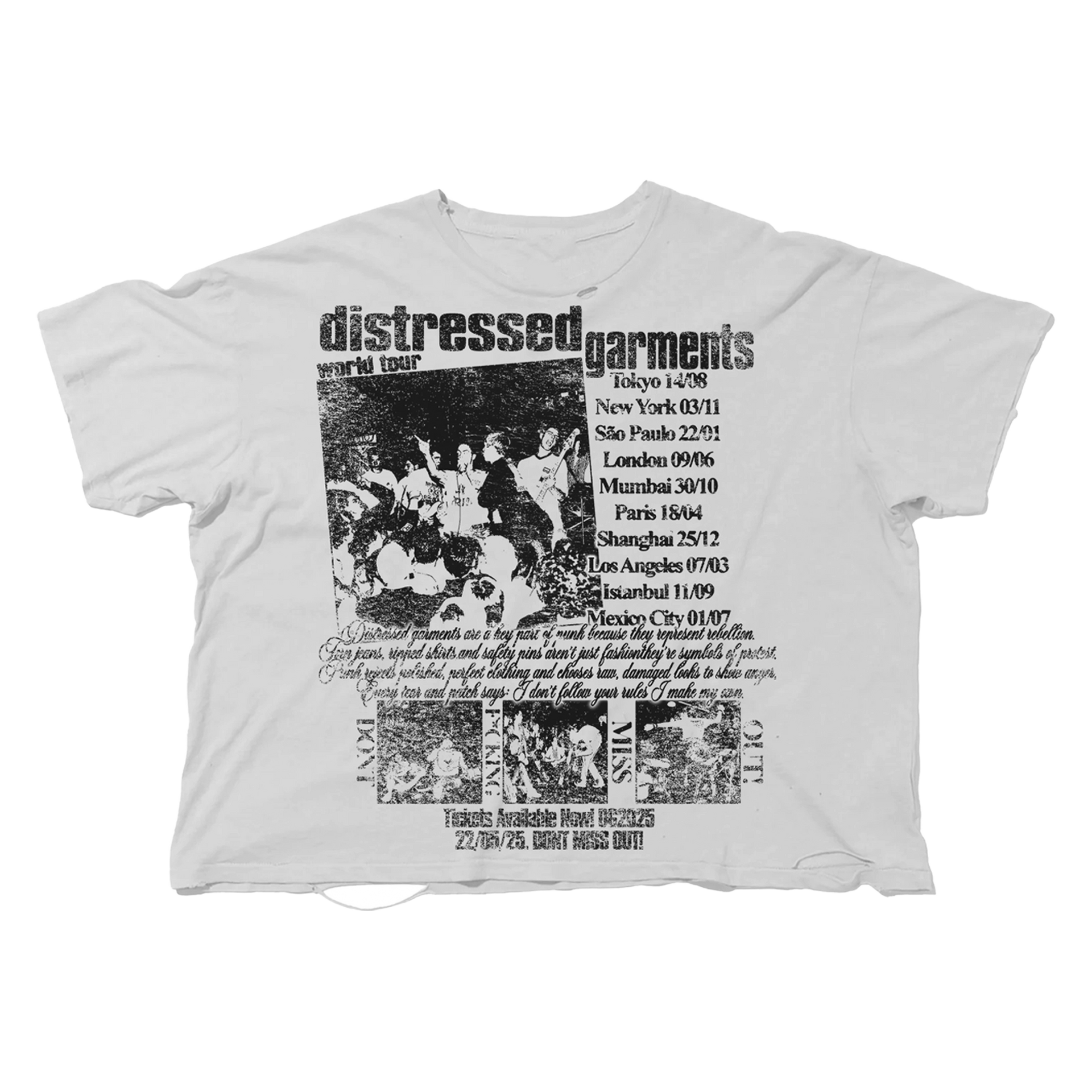"World Tour" Tee - White